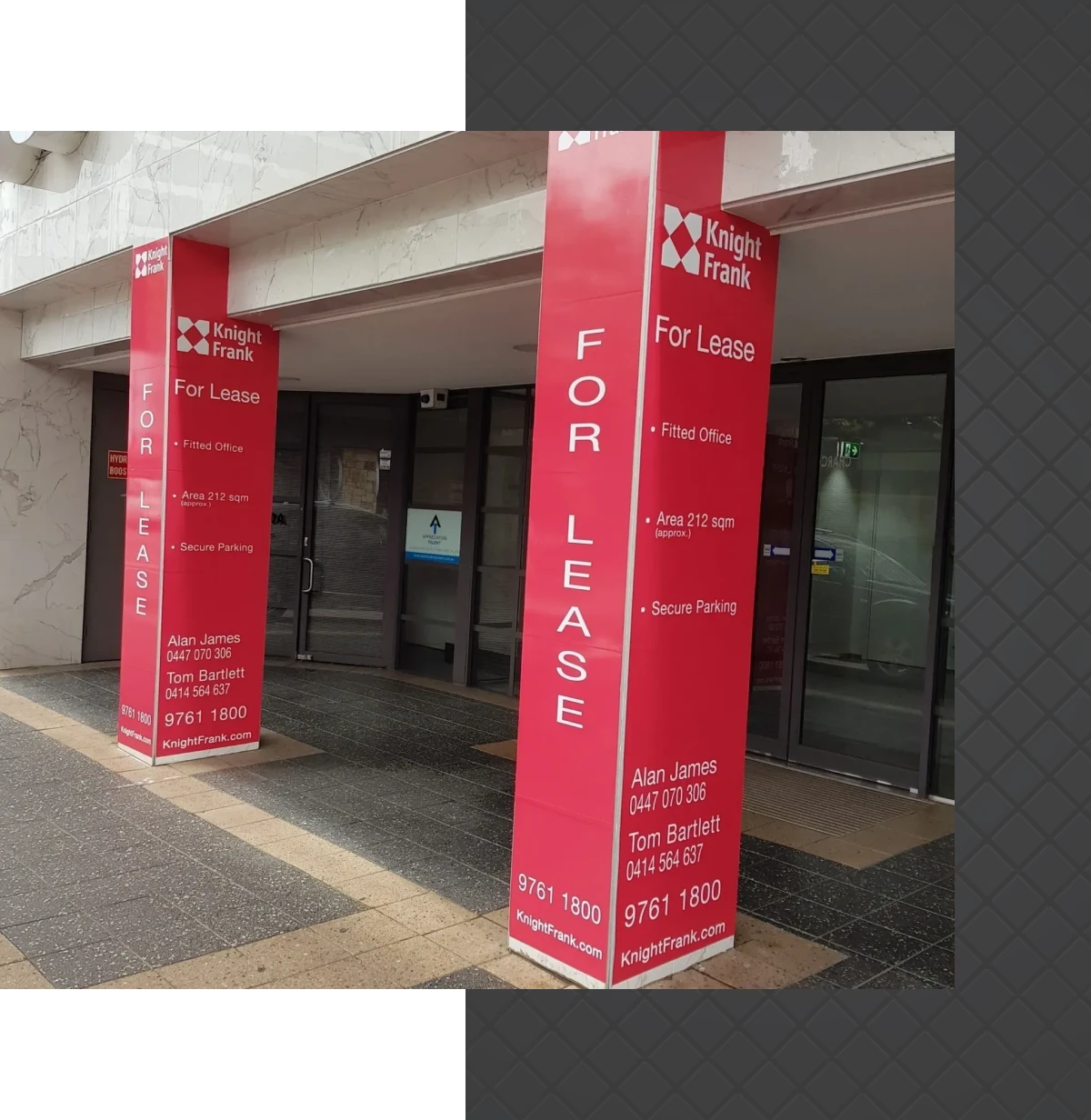 Office space available for lease